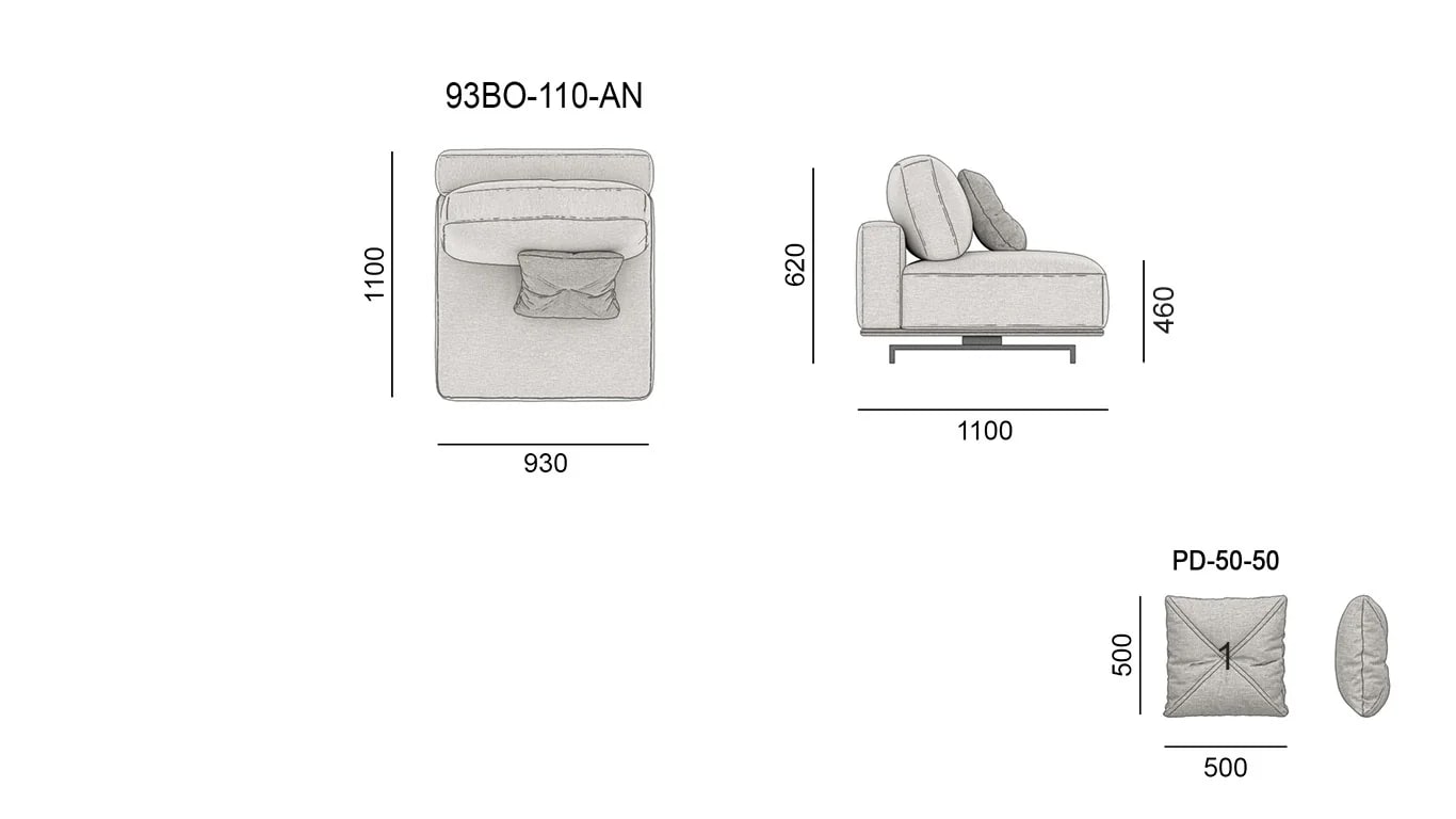 BOTTERA — Measured drawings 1