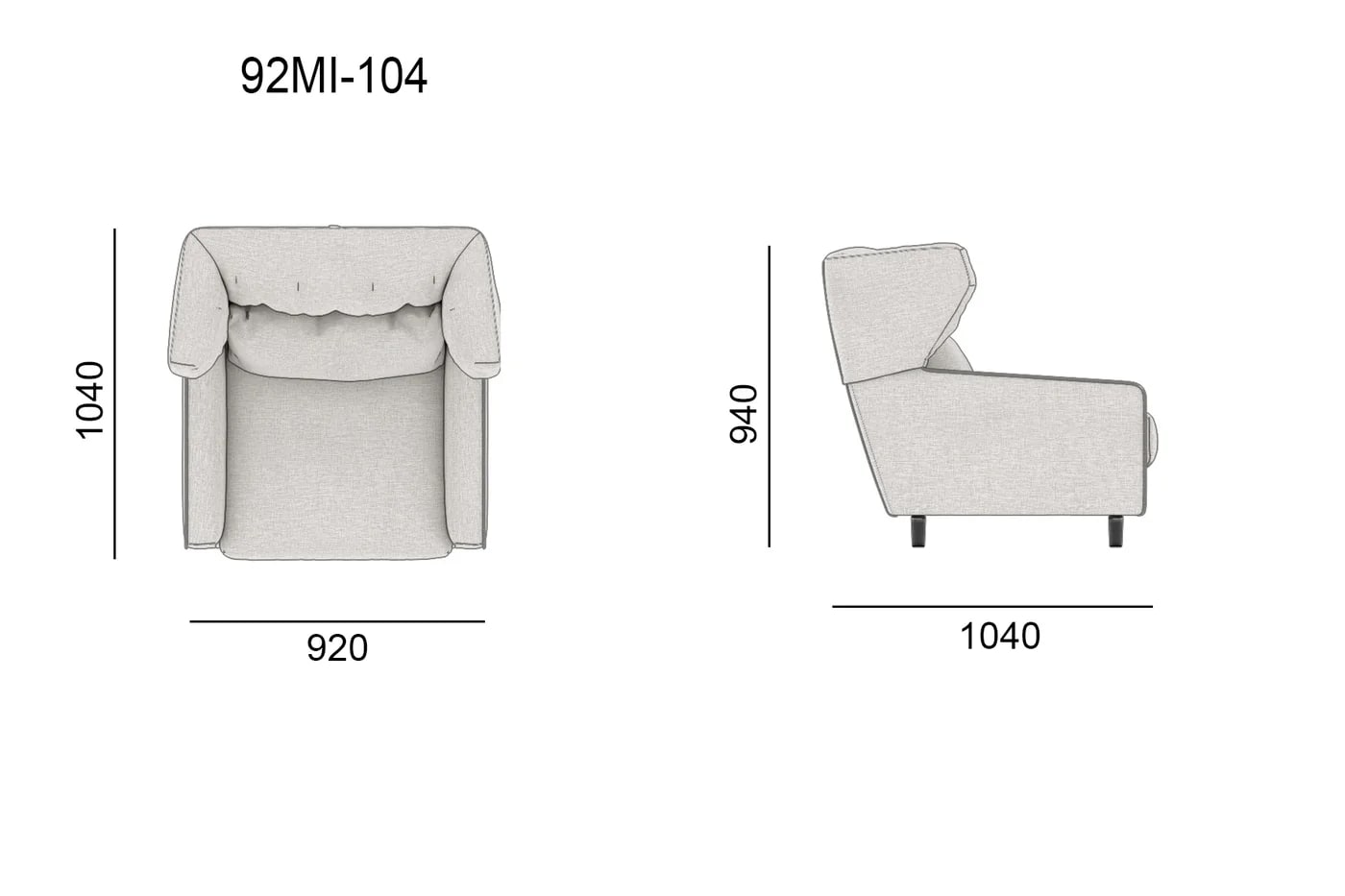 MILTON — Measured drawings 1
