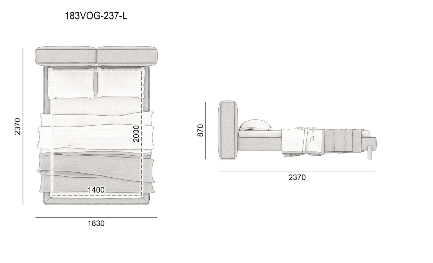 VOGUE — Measured drawings 1