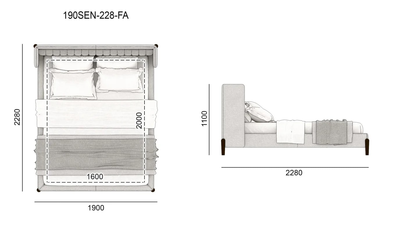 SENSA — Measured drawings 1