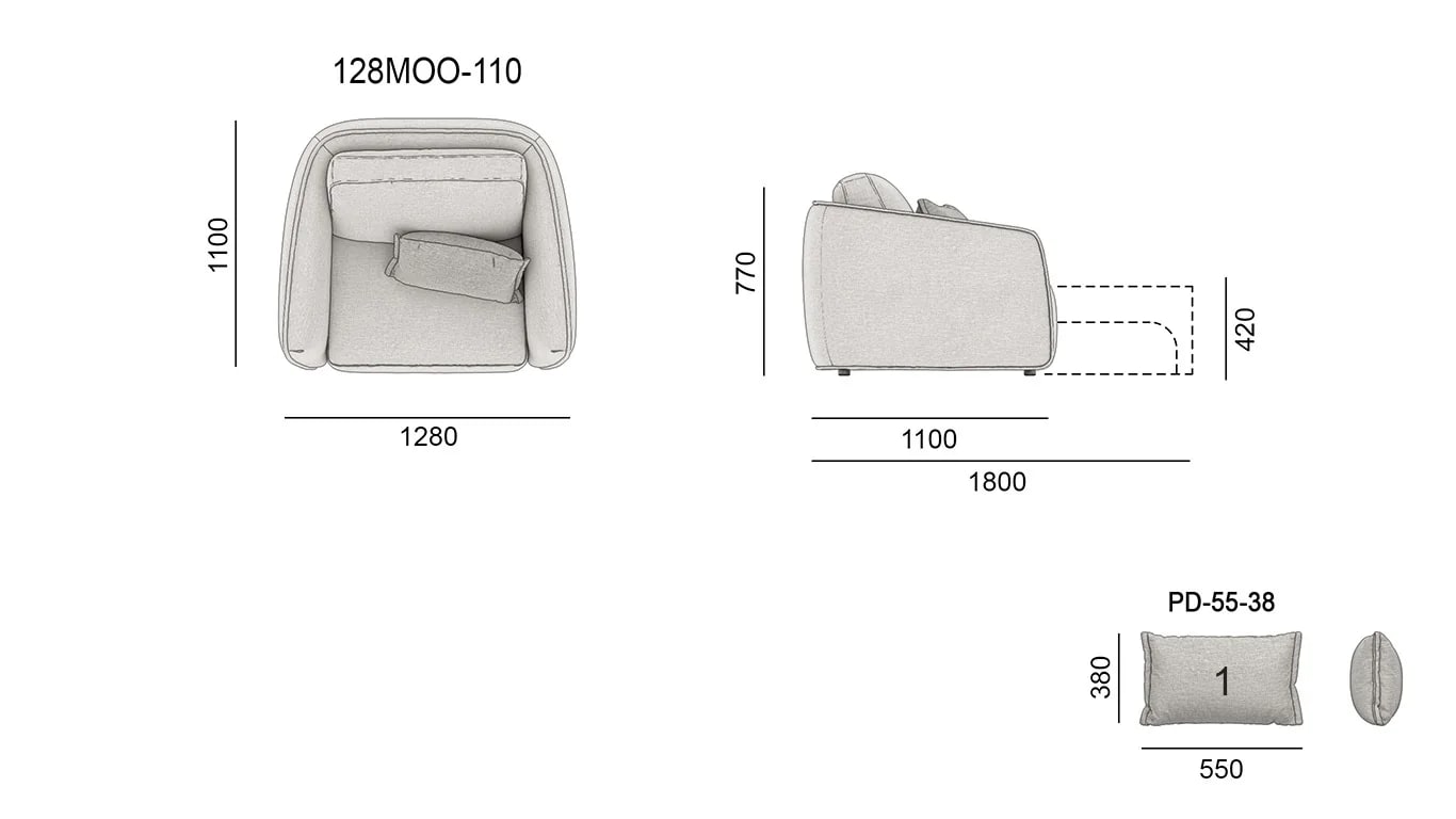 MOON — Measured drawings 1
