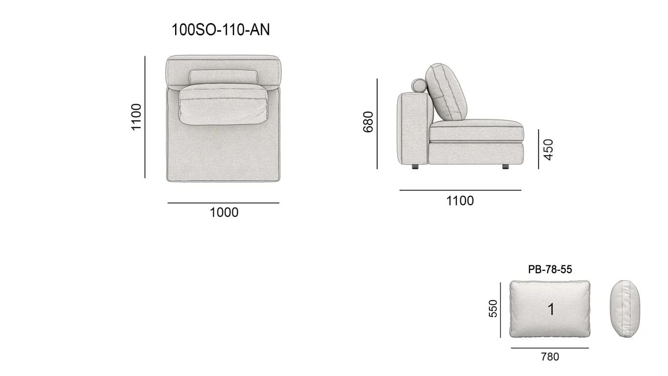 SOHO — Measured drawings 1