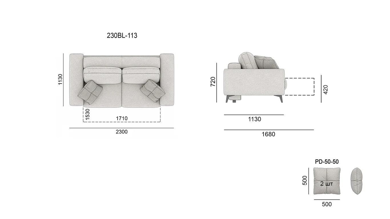 BLEND — Measured drawings 1