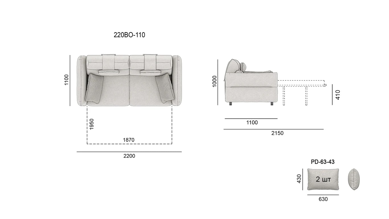 BON BON — Measured drawings 1