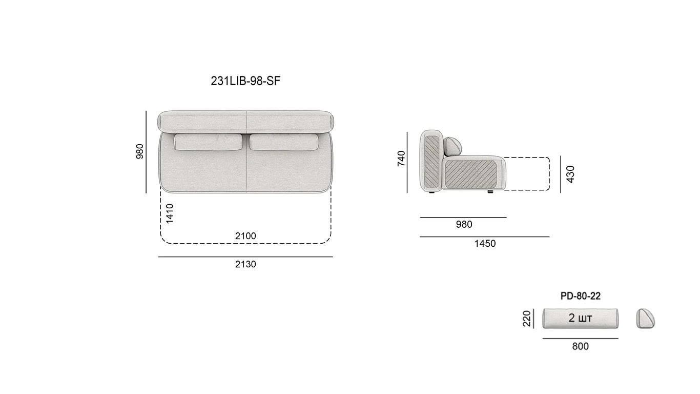 LIBERTY — Measured drawings 1