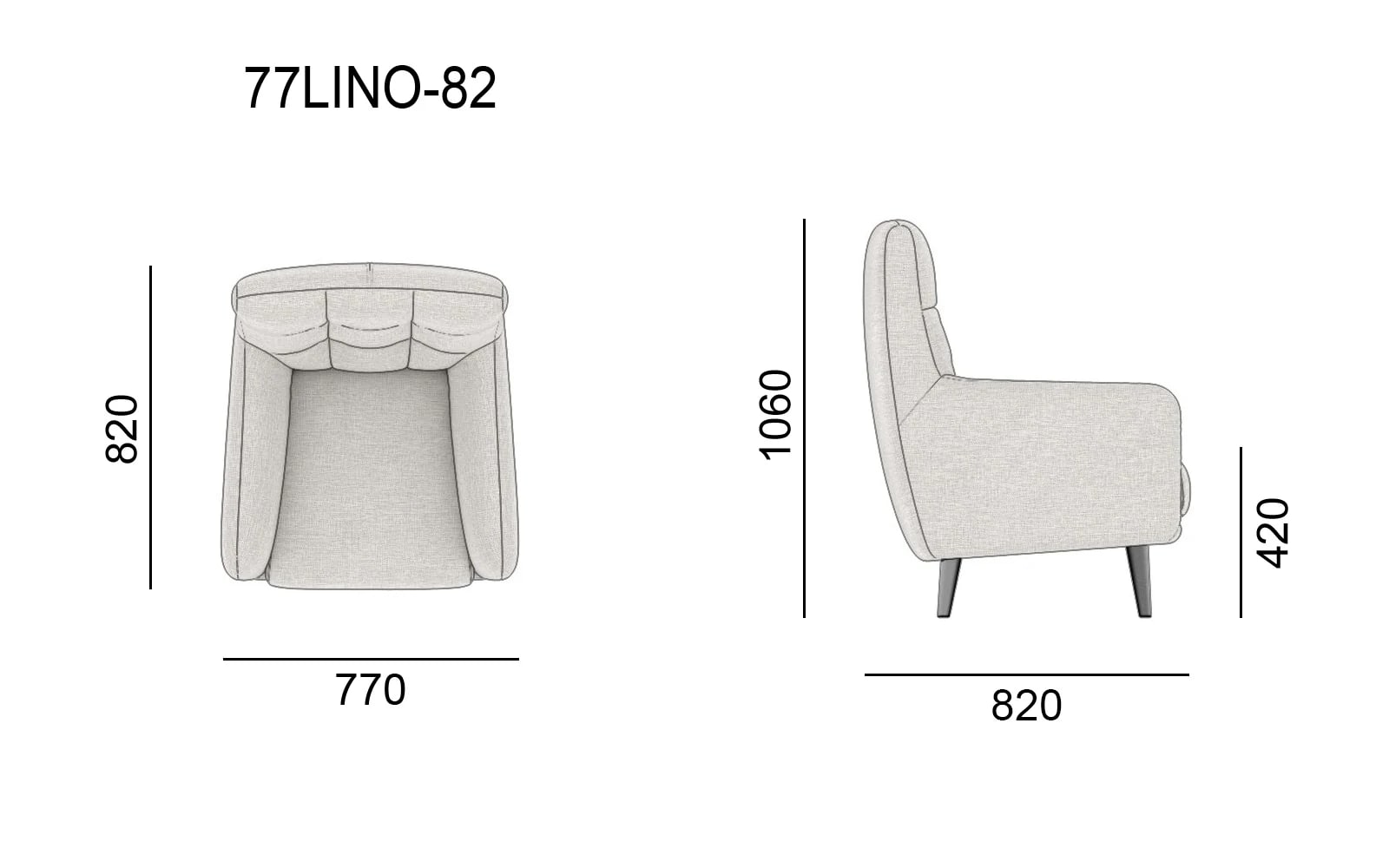 LINO — Measured drawings 1