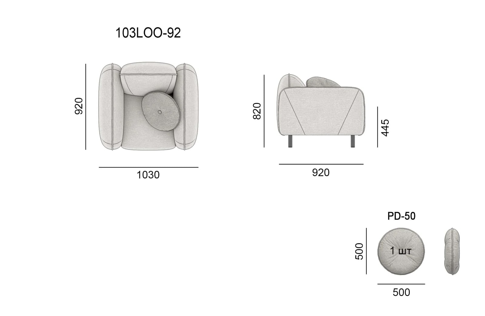 LOO — Measured drawings 1