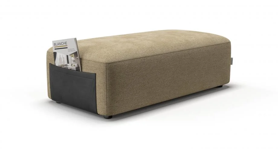PUFF TWICE, 1100 x 550 x 350 — Atlanta Beige
