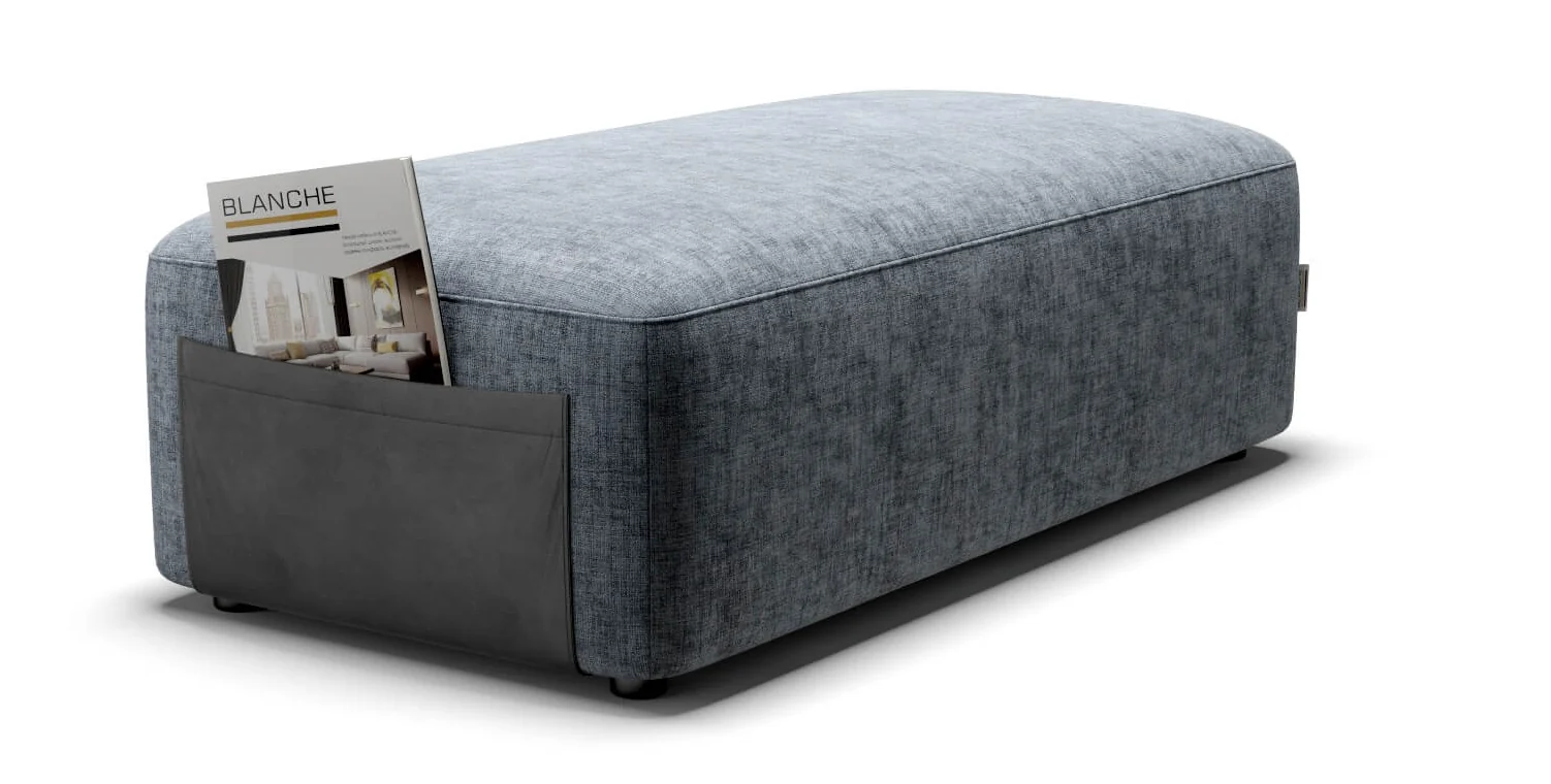 Poufs and benches PUFF TWICE — BLANCHE